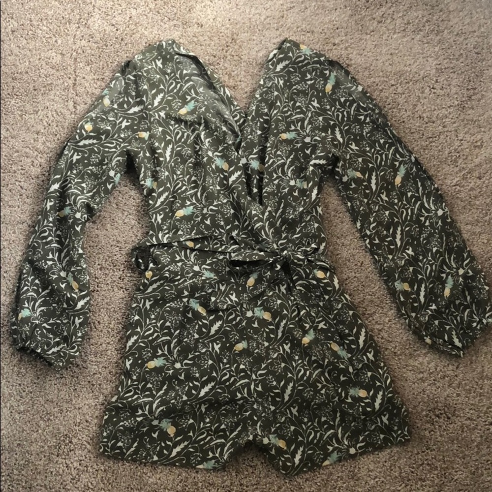 Olive Green Romper